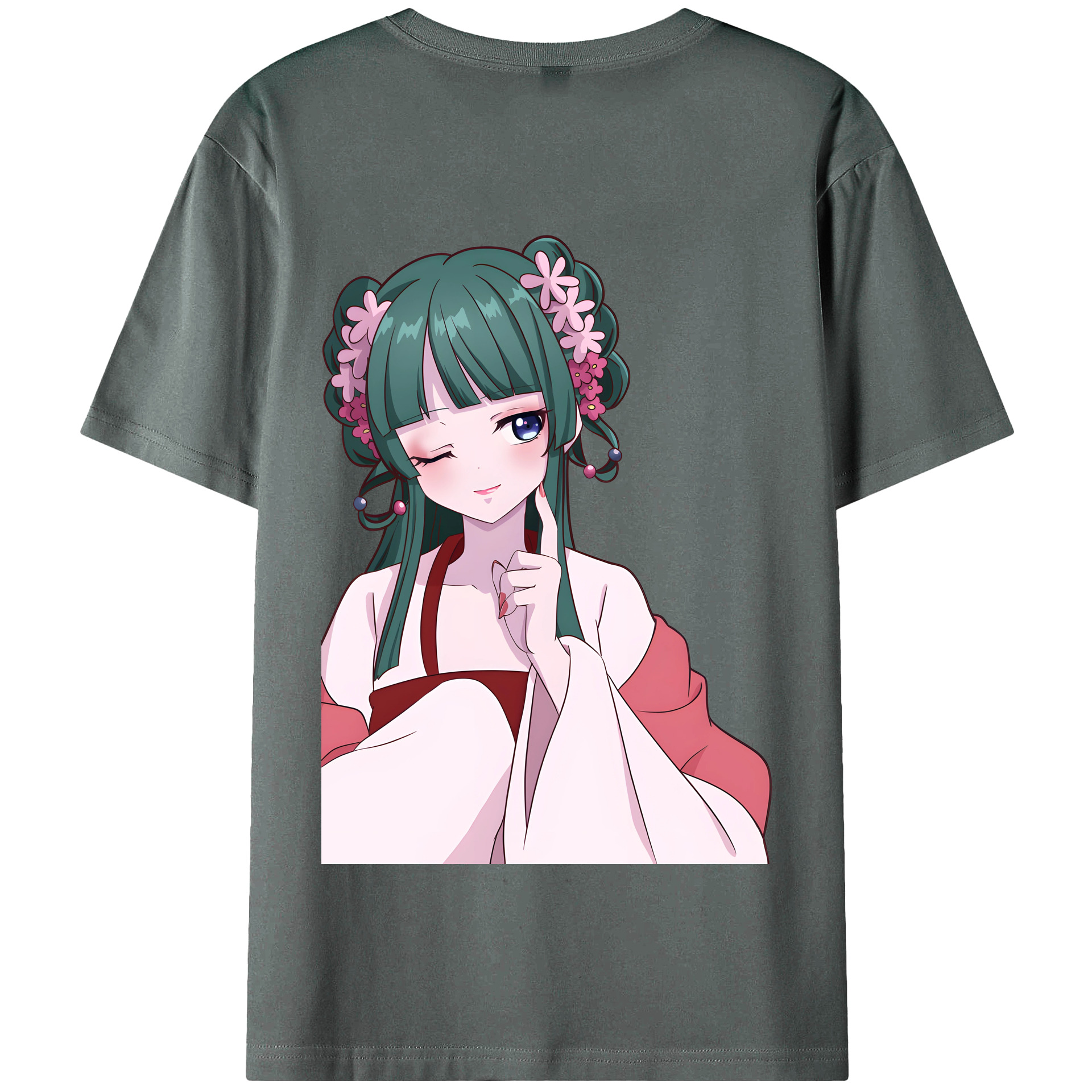 （画像用） 薬屋のひとりごと The Apothecary Diaries 綿100％半袖Tシャツ（背面プリント）